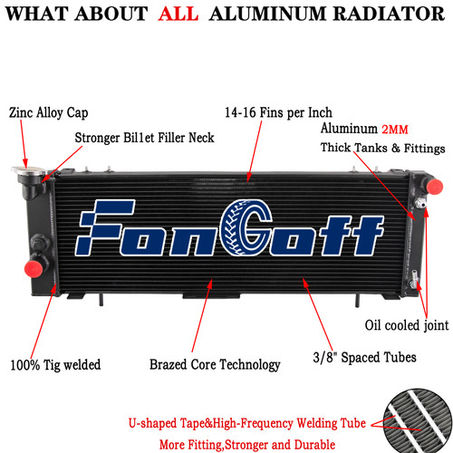Aluminum kühler für jeep - kühler,