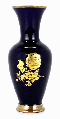 Vase echt kobalt royal - kobalt,