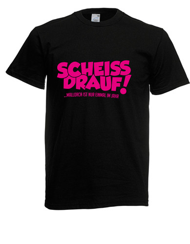 Herren shirt scheiss - herren, drauf