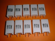 10x 0,1 Ohm 5 Watt Widerstand