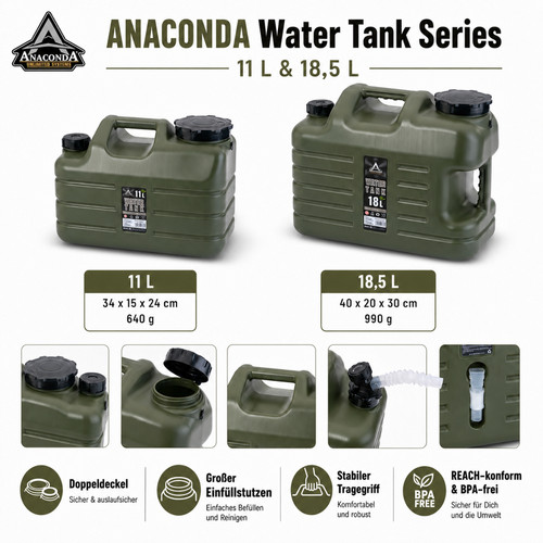 Anaconda water tank - anaconda,