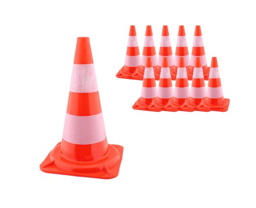 Stk 50cm verkehrsleitkegel - 10, stk.