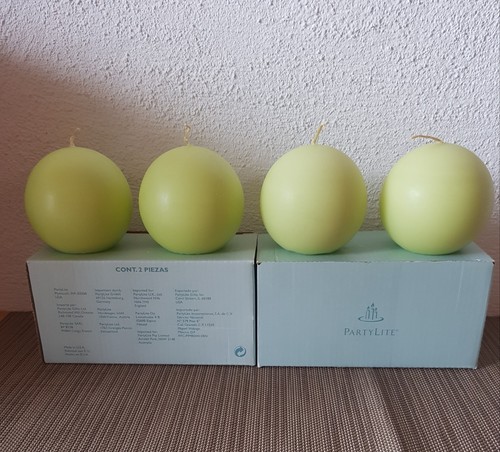 Kugelkerzen apfelgrün - 4,