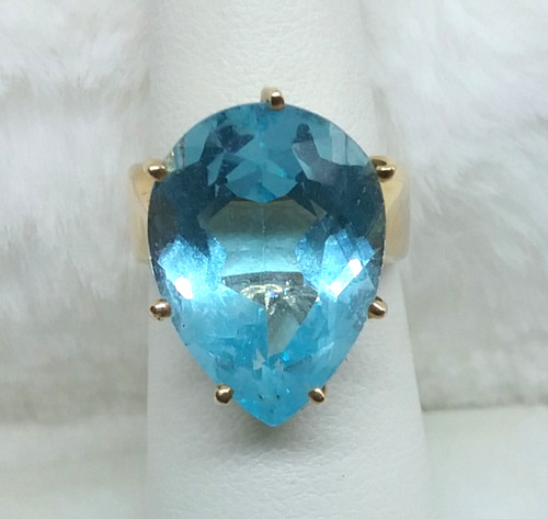 14kp gelbgold babyblautopas - ci,
