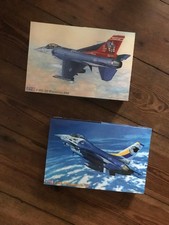 1:72 Flugzeuge, ZWEi BAUSÄTZE, F-16C + F-16A, Originalverpackt