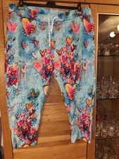 Minootex Joggpants Gr.5 52-54 Bunt Stretch Hose mit Taschen neu