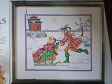 Kreuzstichkarte (aus Magazin)