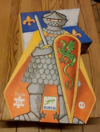Djeco puzzle der drachenritter - djeco,