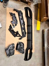 E63 Sport Diffusor für Mercedes W212 E350 2013-2016 Heckdiffusor Lippe Auspuff