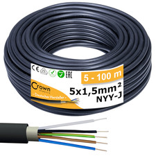 Erdkabel NYY 5x1,5mm² |