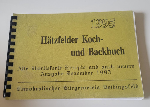 Hätzfelder koch und backbuch - koch-,