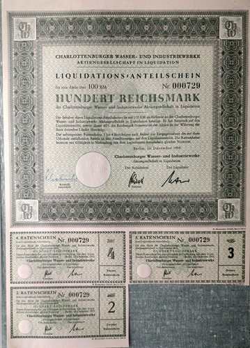 Historische wertpapiere - historische,