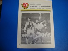 1988 Programm Heft Dynamo