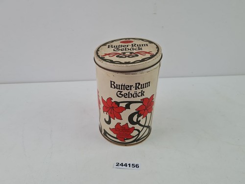 Blechdose butter rum - blechdose, butter-rum-gebäck