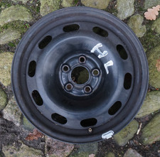Original VW Golf IV / Octavia I Stahlfelge, 6Jx15 ET38, LK5x100, 1J0 601 027 H