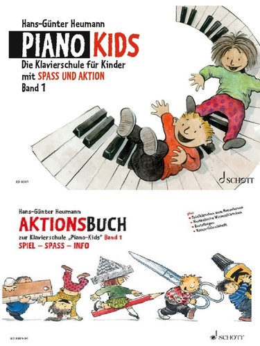 Klavierschule aktionsbuch - klavierschule,