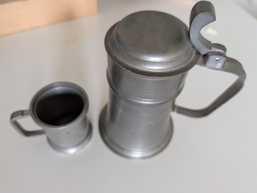 Zinnbecher klein und zinn - zinnbecher,