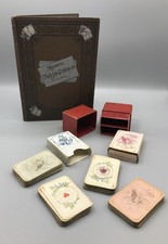 Antike Dorndorf Patience Karten Spielkarten Vollständig + Buch Deutsches Reich