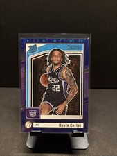 2024-25 Donruss Devin Carter Rated Rookie Blue RC /85 Kings