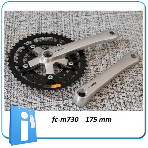 Top kurbelgarnitur shimano - kurbelgarnitur, xt