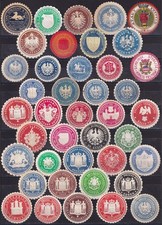 Sammlung: 41 Siegelmarken (37)