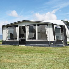 dwt Wohnwagen Vorzelt Jubilee 40 270 tief Reisezelt für Wohnwagen für Einsteiger