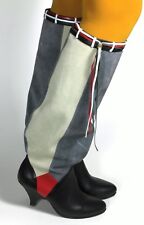 Damenstiefel Vintage Stiefel Boots Lederstiefel Heels Geometric Lola Ramona 38