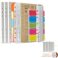 Notizbuch Set, A5, 6-Loch