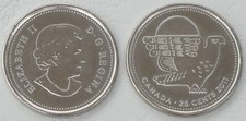 Kanada / Canada 25 Cents Gedenkmünze 2011 Wanderfalke KM# 1169 unz.