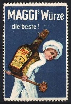 Reklamemarke maggi - reklamemarke,