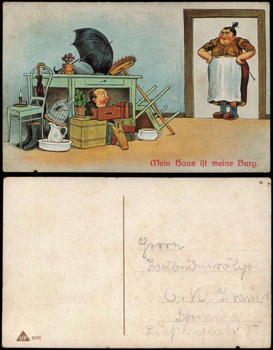 Scherzkarte mann - scherzkarte,