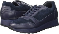 STRENESSE Zoe Sneaker Turnschuhe Gr.36 Leder Wildleder Velour dunkelblau navy