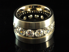 Ring Edelstahl Gr 55  Marke