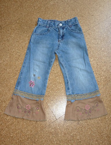 Jeans mit schlag - mit,