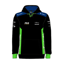 Offizieller FS3 Kawasaki Team Kapuzenpullover zum Überziehen -