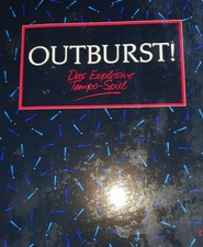 OUTBURST ! Das explosive Tempo-Spiel von Parker 1986 Brettspiel Sehr gepflegt