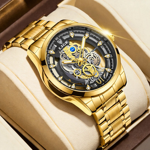 Herren armbanduhr quarzuhr - armbanduhr,