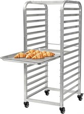15 Ebene Aluminium Bun Pan