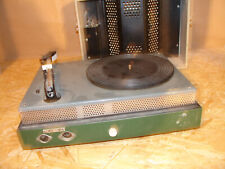 plattenspieler mit lautsprecher retro vintage portable tragbar vibrationsschutz