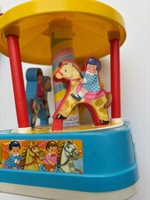 Chicco Karusell aus den 80ern, funktioniert mit Aufzug