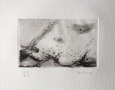 Horst Hussel Radierung