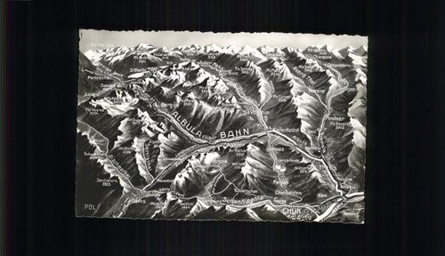 Albulabahn vogelschau jollier - vogelschau,