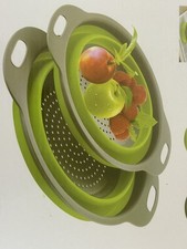 faltbare salatschale grün