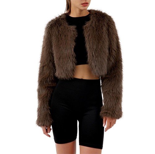 Pelzmantel damen felljacke - pelzmantel,