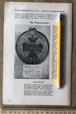 War Miracle Iron Cross 1918