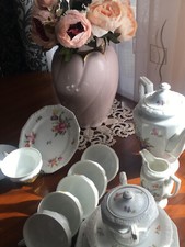 Porzellan Kaffeeservice 6 für