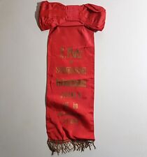 DDR Radsport Wimpel 2. Platz Bad Saarow 1969 Jugend Ehrenschleife Radrennen #005