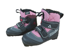 Langlaufschuhe FISCHER Snow Star NNN Ski Nordisch Schuhe Größe EU25-33 Gebraucht