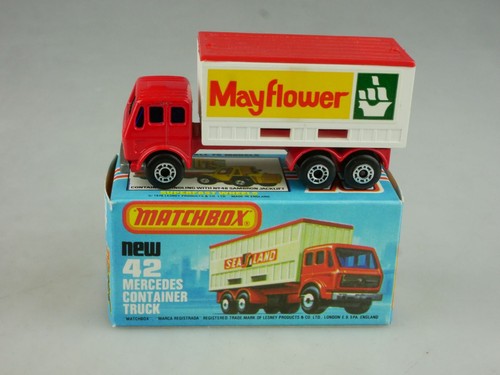 Mercedes container truck - 42-c,