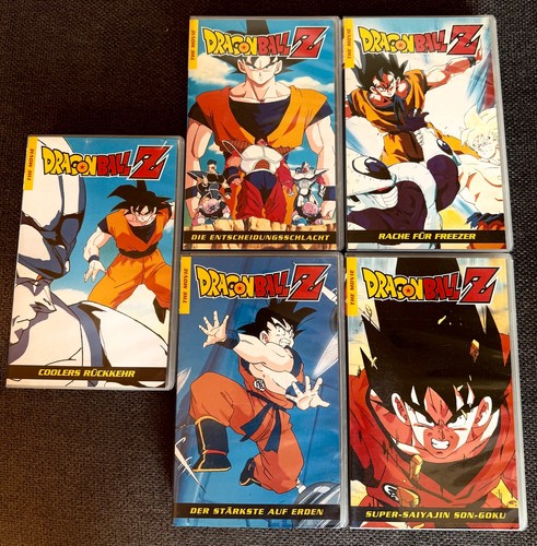 Dragon ball vhs kassetten - z,